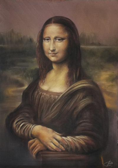 “Copia d’autore, Leonardo Da Vinci, Monnalisa”